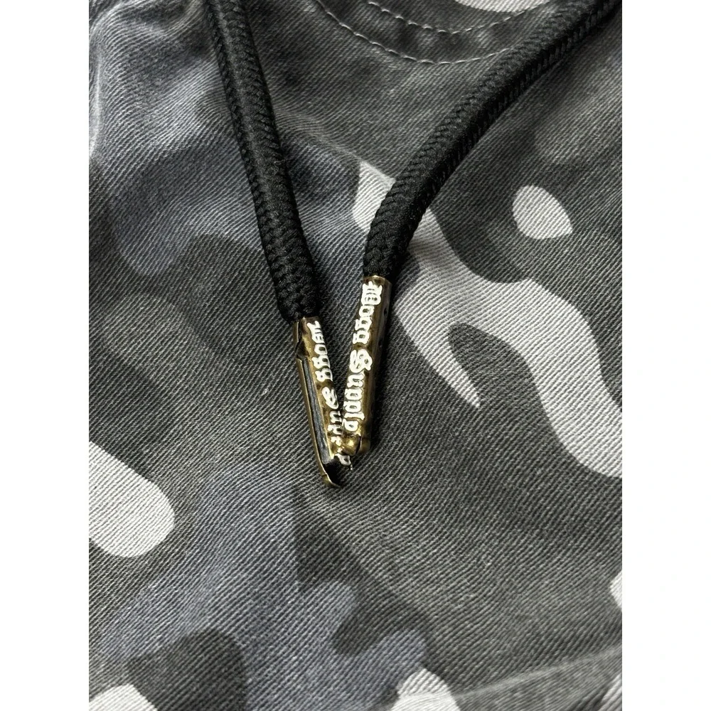 Death Row Snoop Dogg Cargo Pants Camo Gray Size M Joggers Streetwear